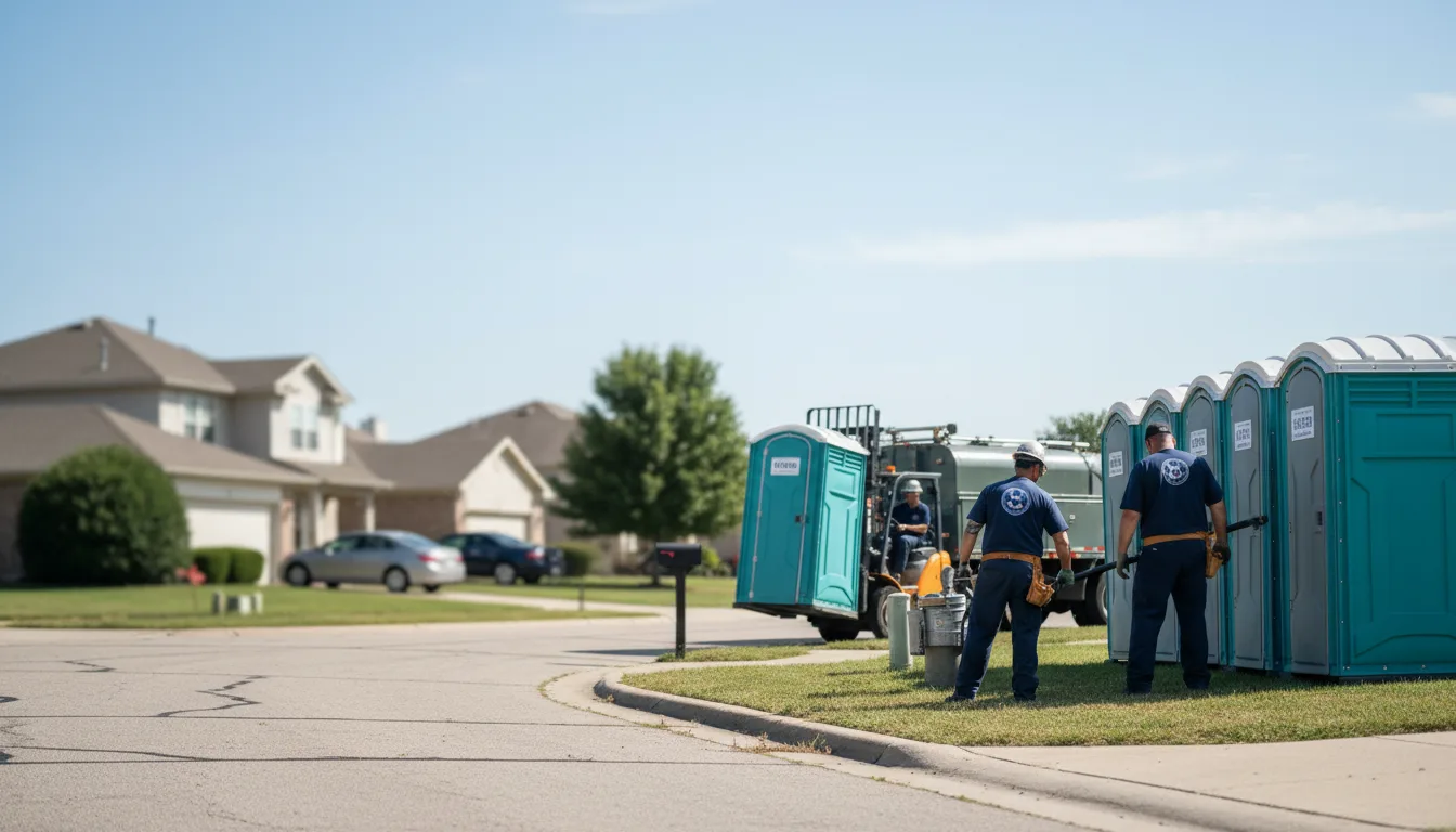 Porta Potty Rental in Bronte, TX near me